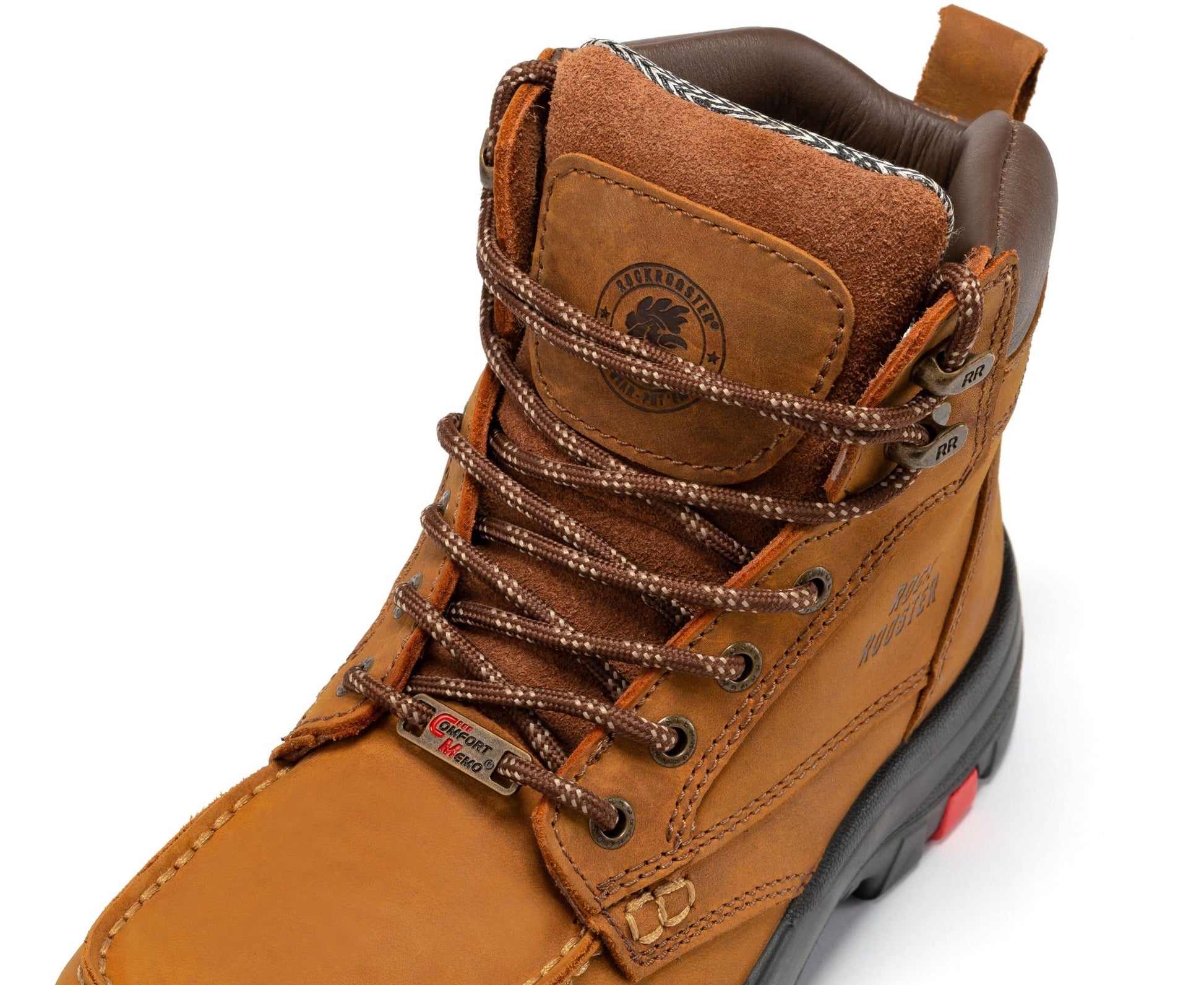 ROCKROOSTER Zumbro 6 inch Wide Steel Toe, Rubber Outsole, EH Protection,, ASTM 2413, Work Boots AK370 - Veloce - The App For Watch Collectors