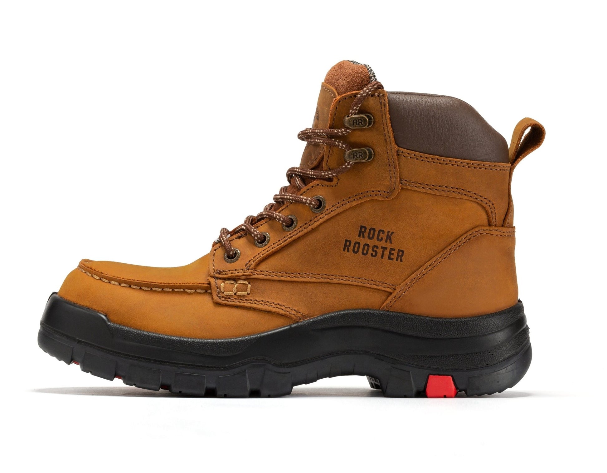 ROCKROOSTER Zumbro 6 inch Wide Steel Toe, Rubber Outsole, EH Protection,, ASTM 2413, Work Boots AK370 - Veloce - The App For Watch Collectors
