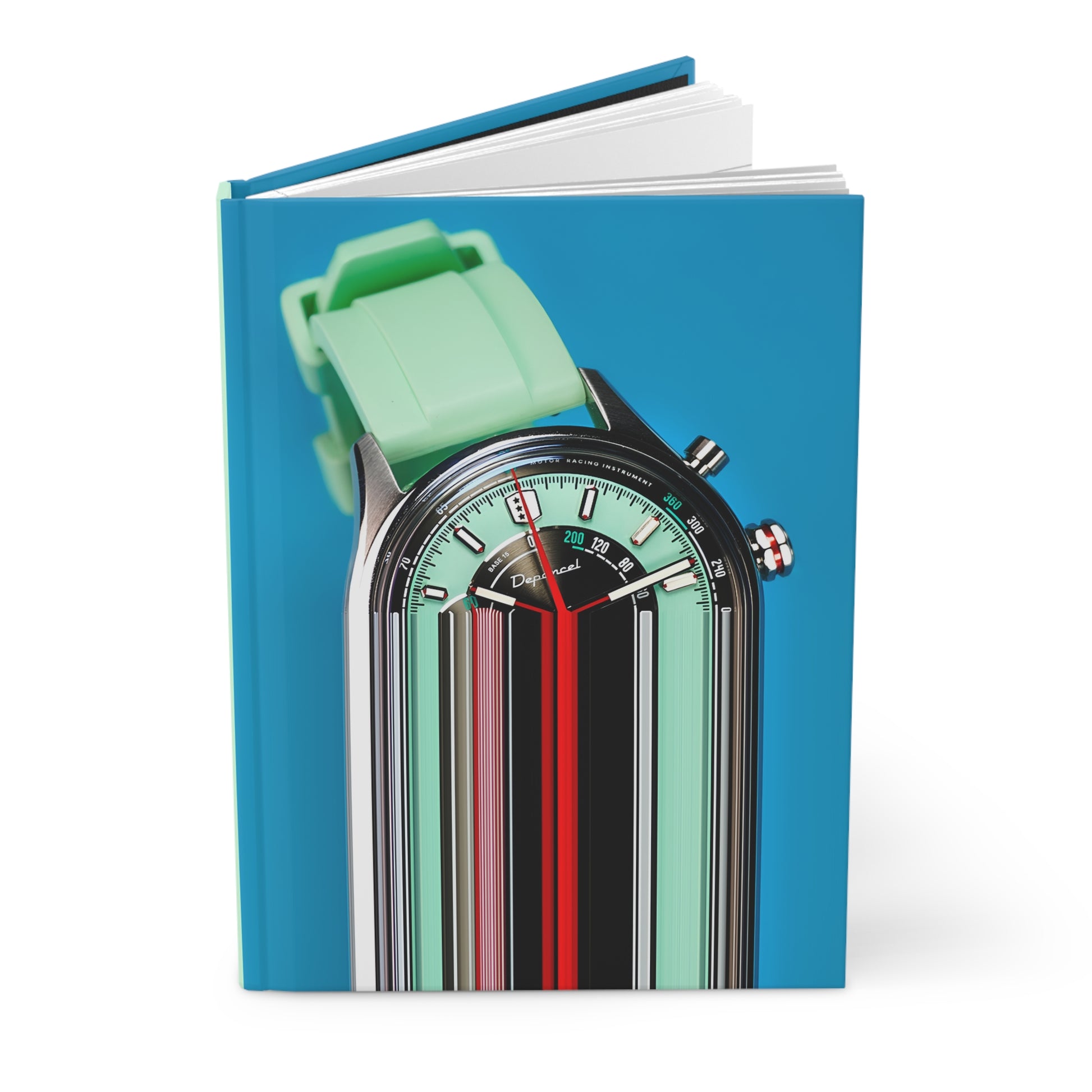 Depancel ALLURE MONO EYE MINT GREEN Hardcover Journal Matte - Veloce - The App For Watch Collectors