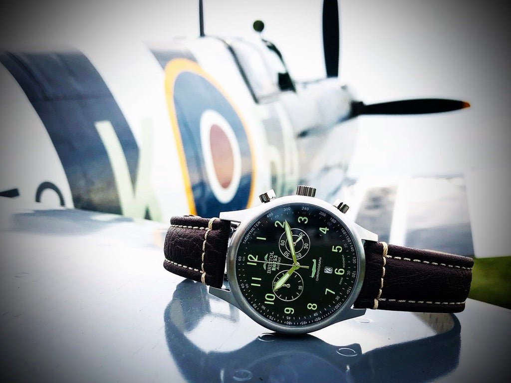 Spitfire R6753 Tribute Watch Stainless Steel Brush Finish - Veloce - The App For Watch Collectors