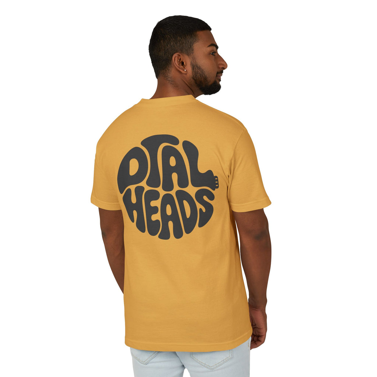 Double Groovy Dialheads. Unisex Garment-Dyed Heavyweight Cotton Tee