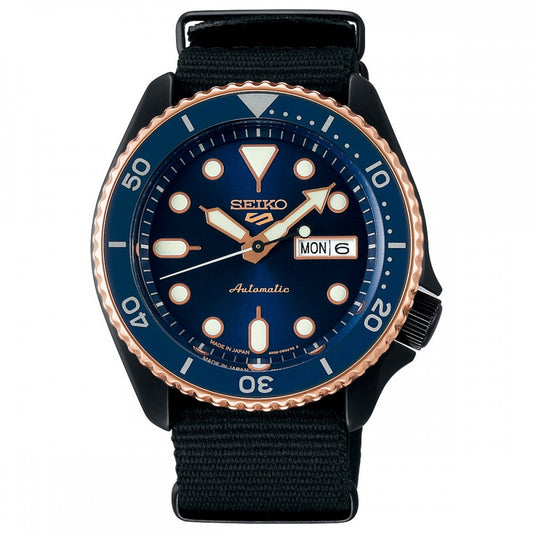 Seiko 5 Automatic Sports Mens Watch Sbsa098