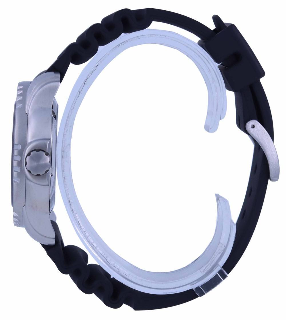 Ratio FreeDiver Orange Dial PU Strap Quartz 48HA90-02-ORG 500m Men's Watch