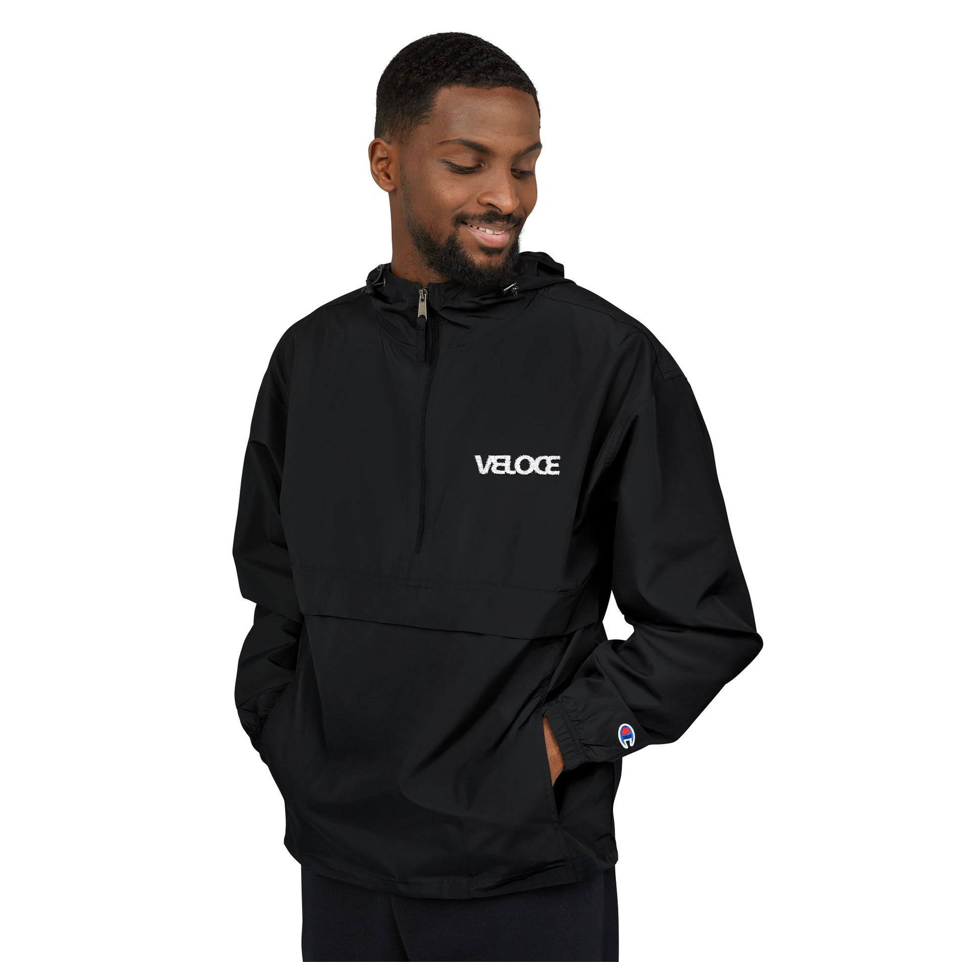Veloce Champion Anorak Jacket Embroidered Logo - Veloce - The App For Watch Collectors