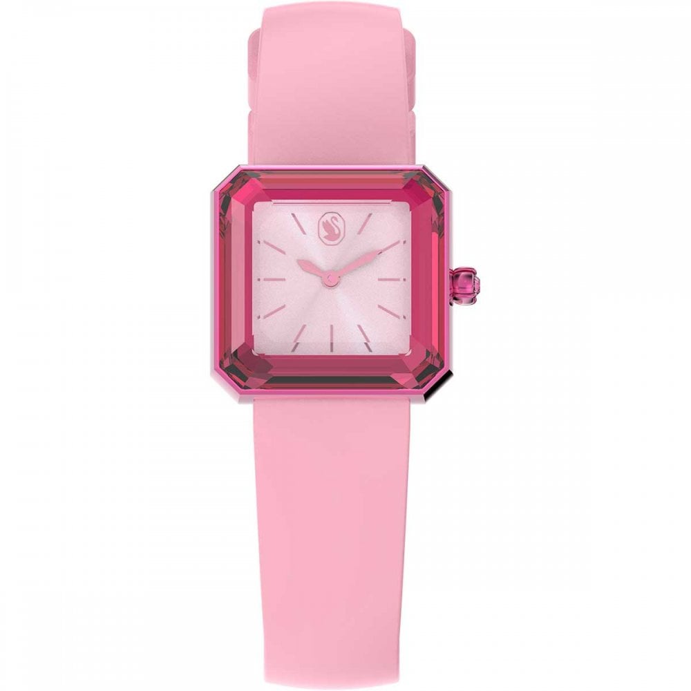 Swarovski Watch Lucent With Silicone Strap Pink 5624373