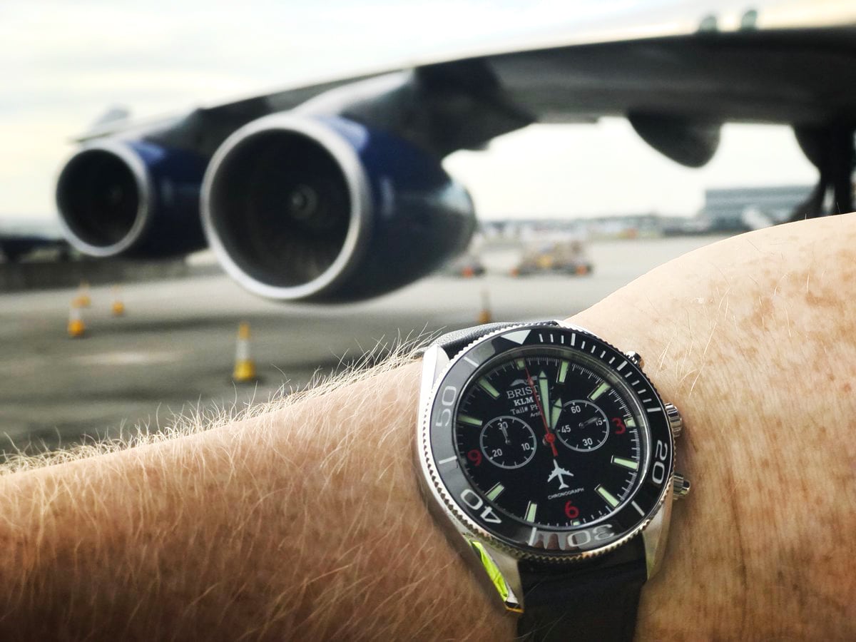747 Tribute Stainless Steel Watch With Black Dial Artifact - Veloce - The App For Watch Collectors