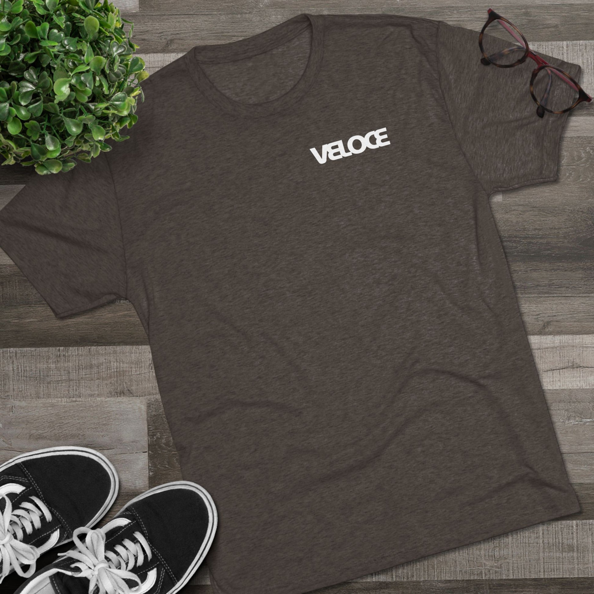 Team VELOCE WatchFam T-Shirt - Tri - Blend Crew Tee Shirt - Veloce - The App For Watch Collectors