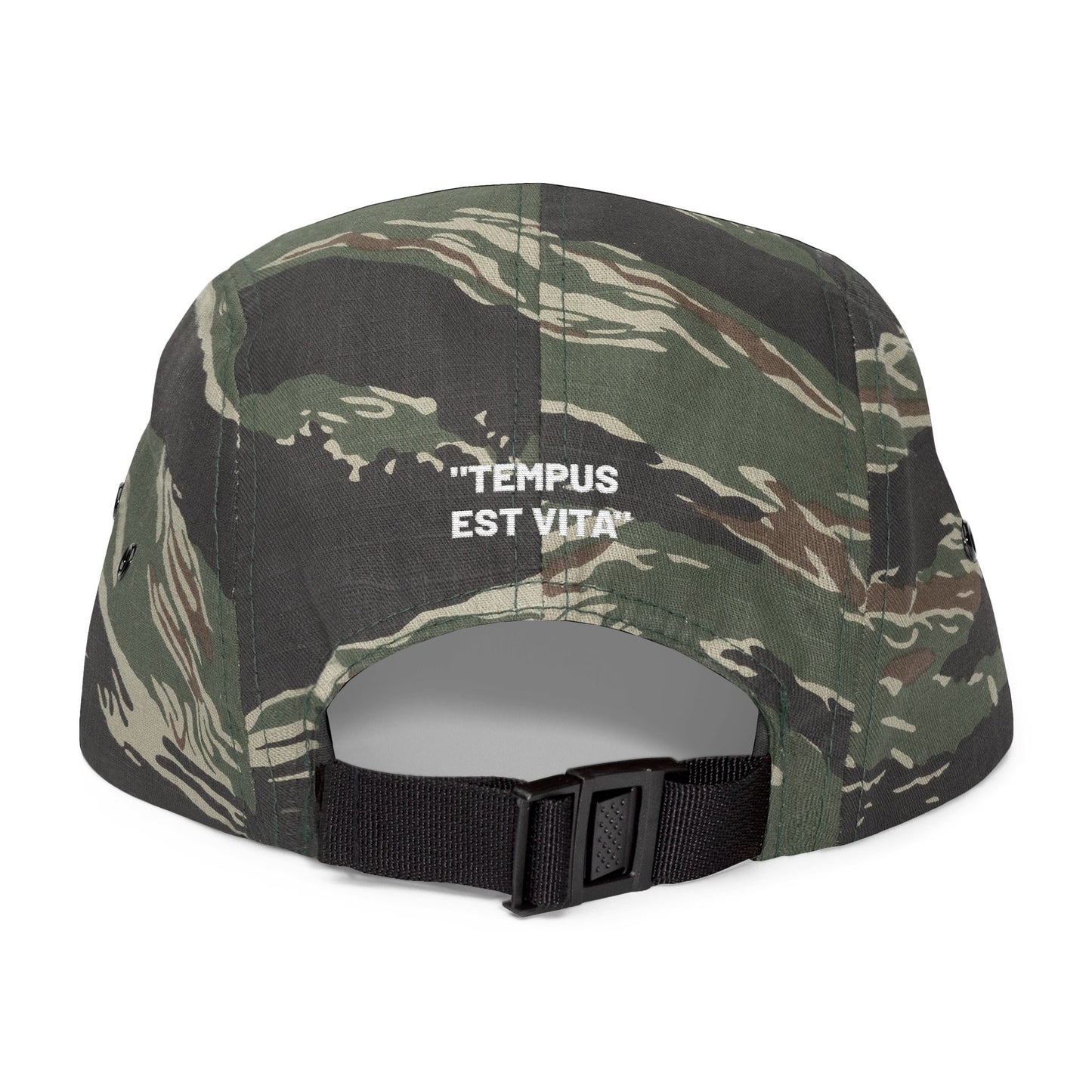 Veloce Five Panel Cap Tempus Est Vita Embroidery Logo - Veloce - The App For Watch Collectors