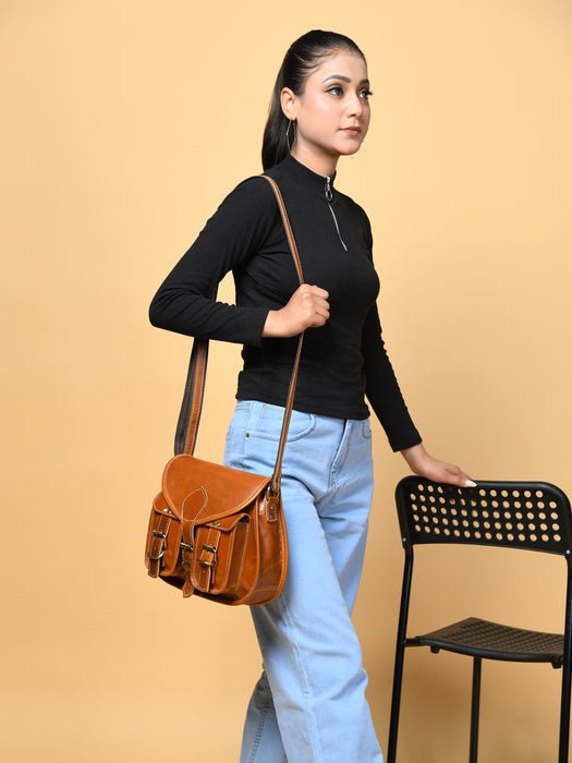 2 - Pocket Leather Sling For Women - Veloce - The App For Watch Collectors