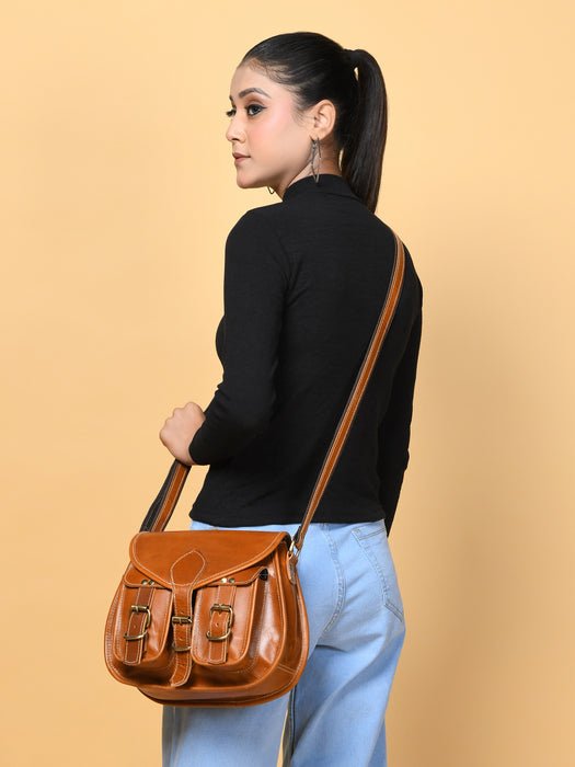 2 - Pocket Leather Sling For Women - Veloce - The App For Watch Collectors