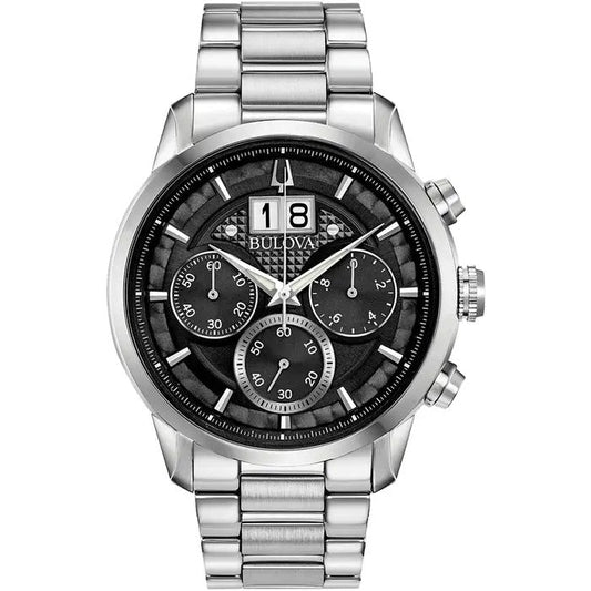Bulova Classic Mens Black Watch 96b319