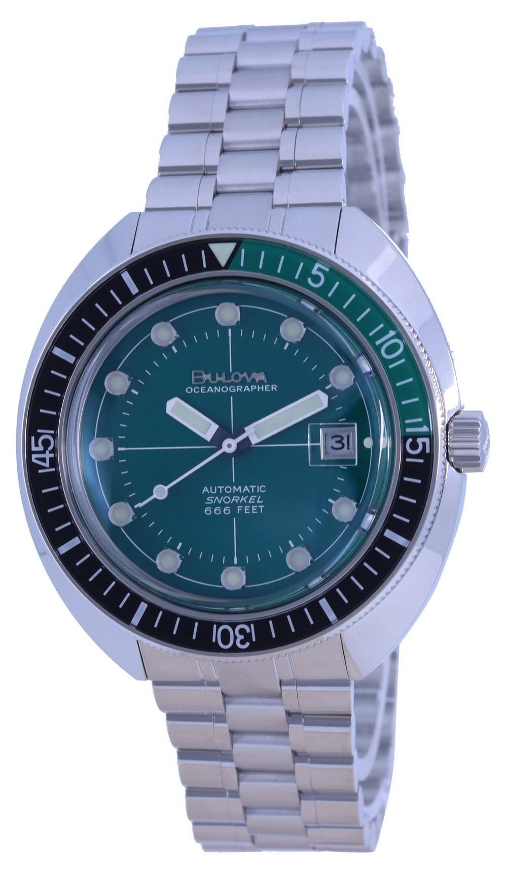 Bulova 70’s Oceanographer Archive Devil Special Edition Automatic 96B322 200M Men's Watch
