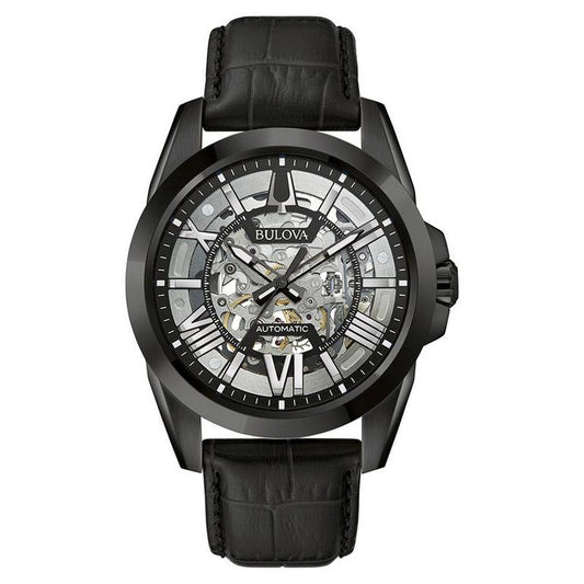 Bulova Classic Mens Silver Watch 98a304