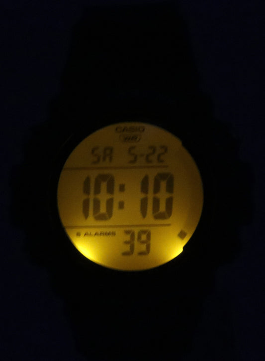 Casio Standard Digital Blue Resin Strap Quartz AE-1500WH-2A 100M Men's Watch