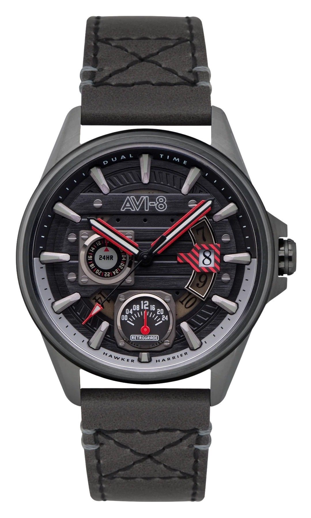 AVI-8 Hawker Harrier Farley Multifunction Night Sky Black Dial Quartz AV-4098-04 Men's Watch