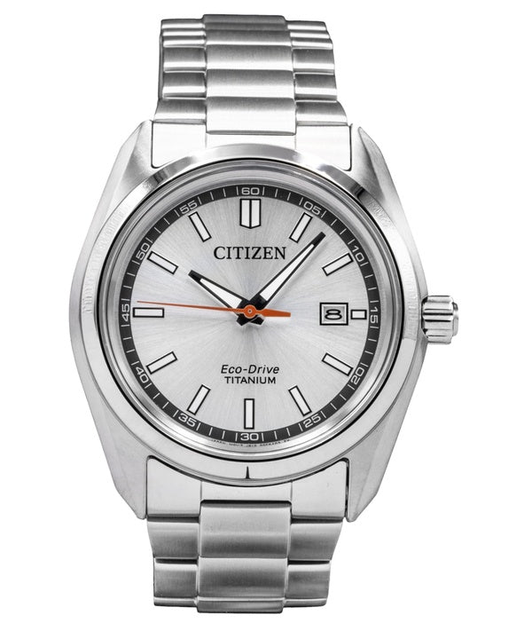 Citizen Super Titanium Silver Dial Eco-Drive AW1900-50A Men's Watch