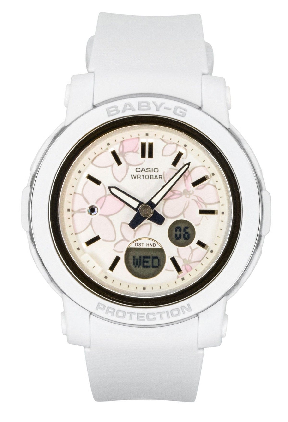 Casio Baby-G Analog Digital Resin Strap Multicolor Dial Quartz BGA-290FL-7A 100M Women's Watch