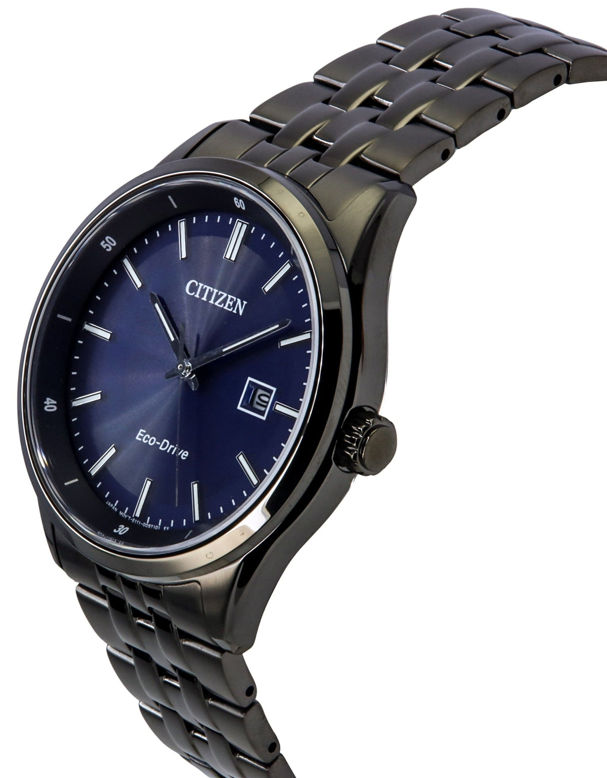 Citizen Eco-Drive Stainless Steel Blue Dial BM7567-50L 100M Men's Watch