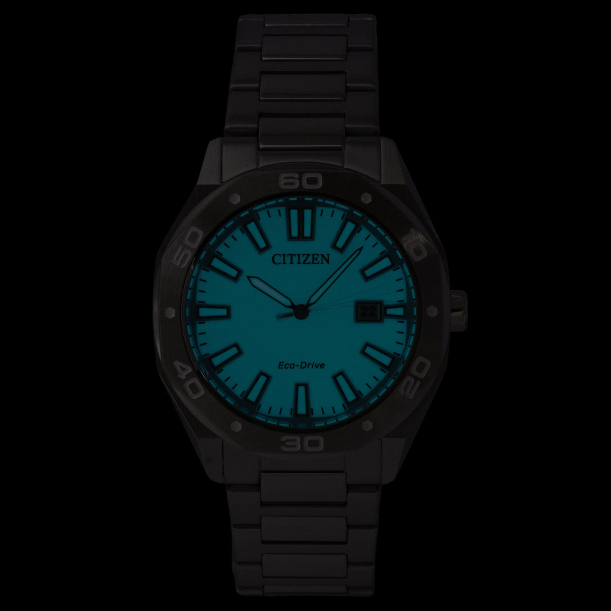 Citizen Eco-Drive Stainless Steel Blue Dial Solar BM7631-87M Men's Watch