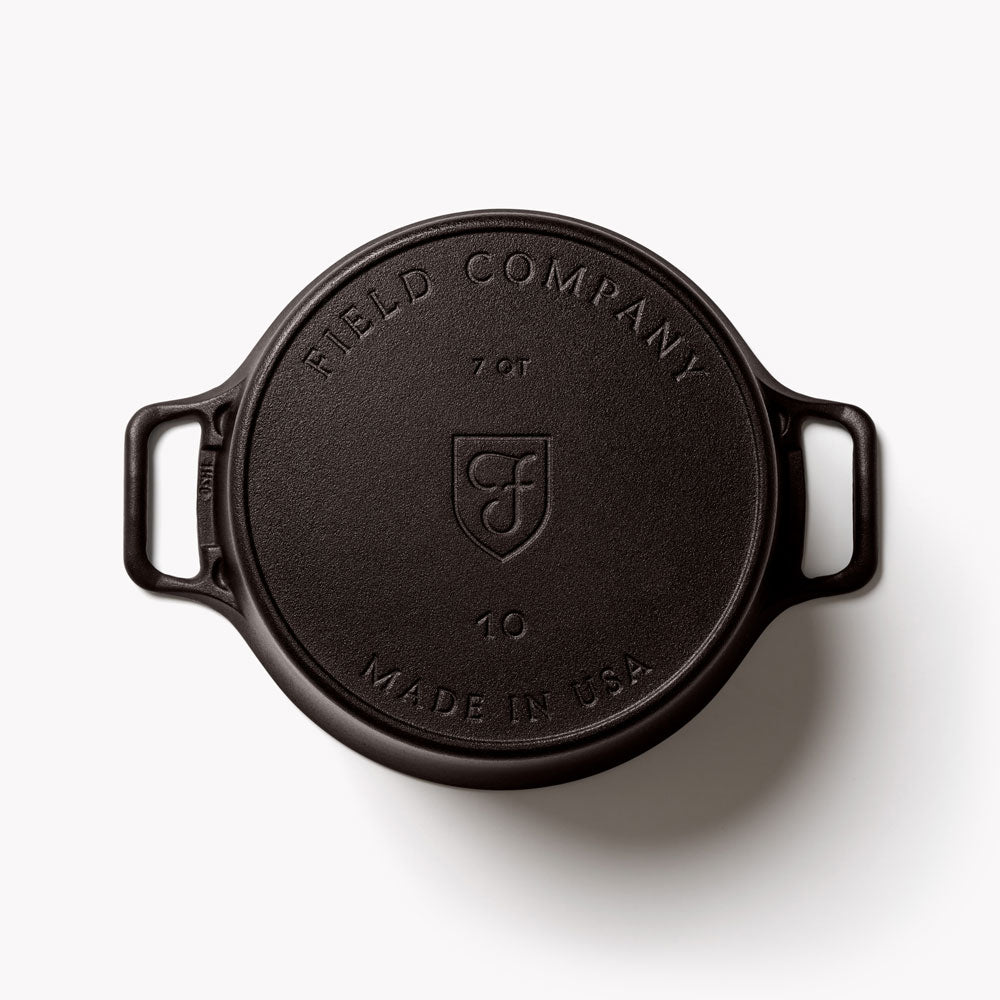 No 10 Cast Iron Dutch Oven 7 Quart Preseasoned USA Made - Veloce - The App For Watch Collectors