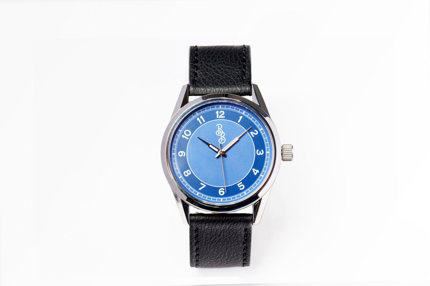 Blue Classic Watch 316L Stainless Miyota Quartz Movement - Veloce - The App For Watch Collectors