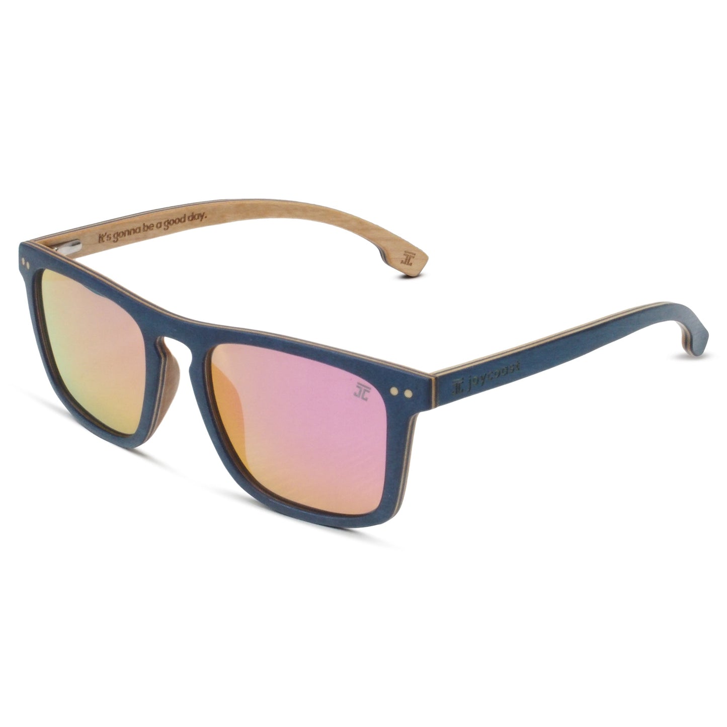Blu Maple Wood Wayfinder Sunglasses | Polarized | Joycoast - Veloce - The App For Watch Collectors