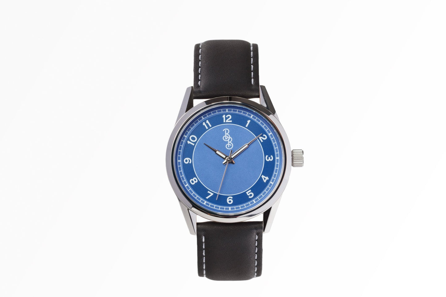 Blue Classic Watch 316L Stainless Miyota Quartz Movement - Veloce - The App For Watch Collectors