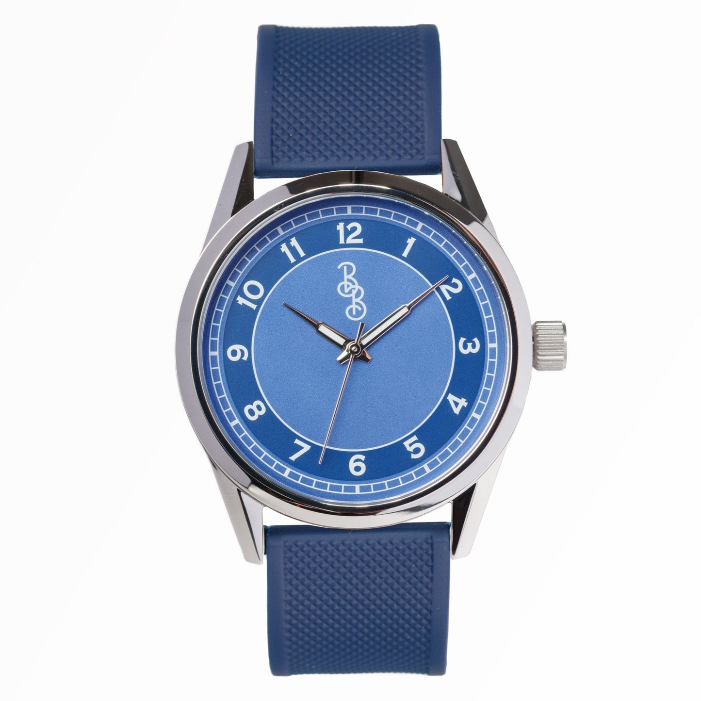 Blue Classic Watch 316L Stainless Miyota Quartz Movement - Veloce - The App For Watch Collectors