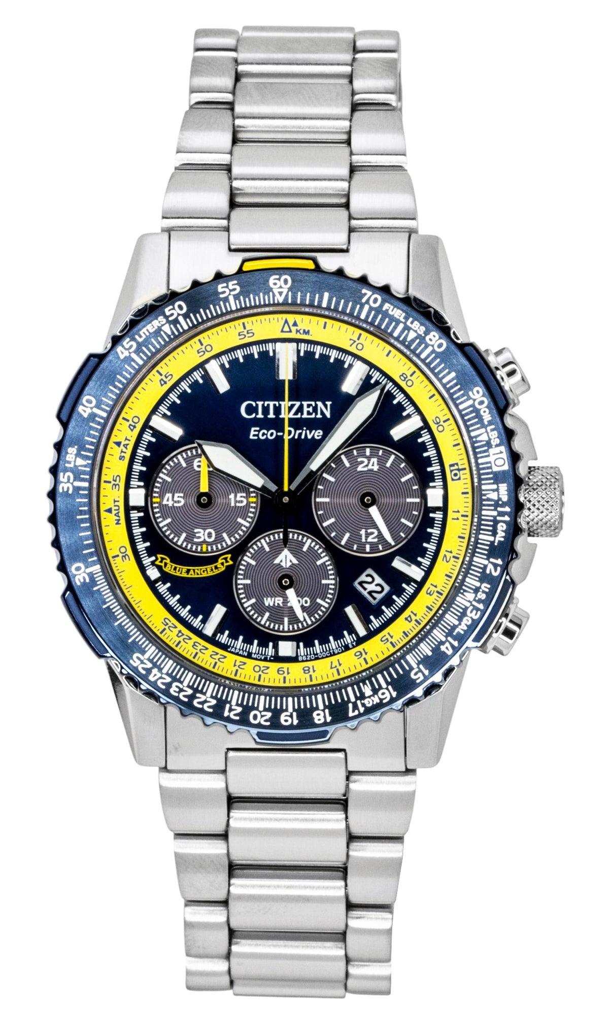 Citizen Promaster Navihawk Special Edition Chronograph Blue Dial Eco-Drive Diver's CA4667-53L 200M Men's Watch