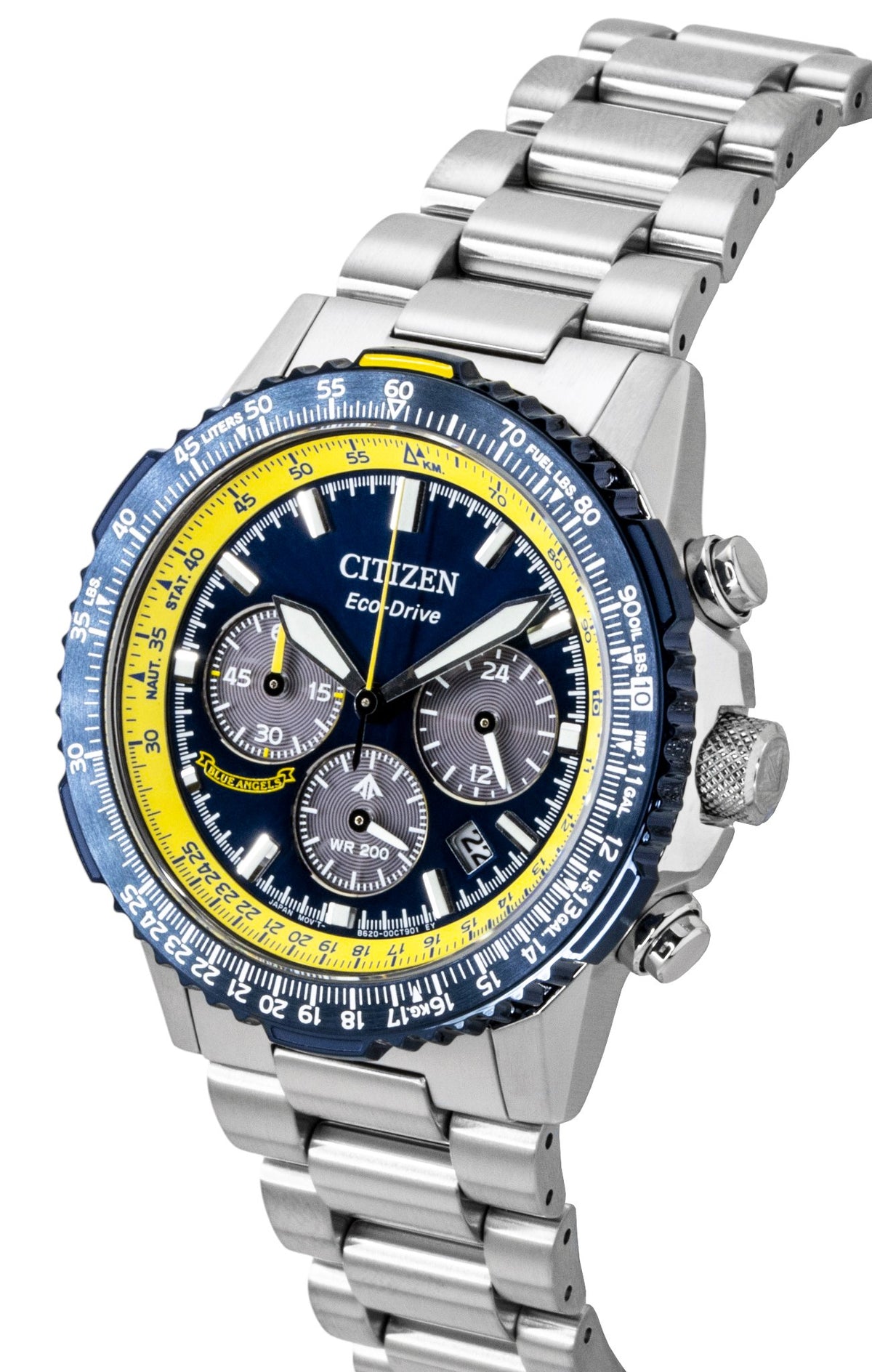Citizen Promaster Navihawk Special Edition Chronograph Blue Dial Eco-Drive Diver's CA4667-53L 200M Men's Watch