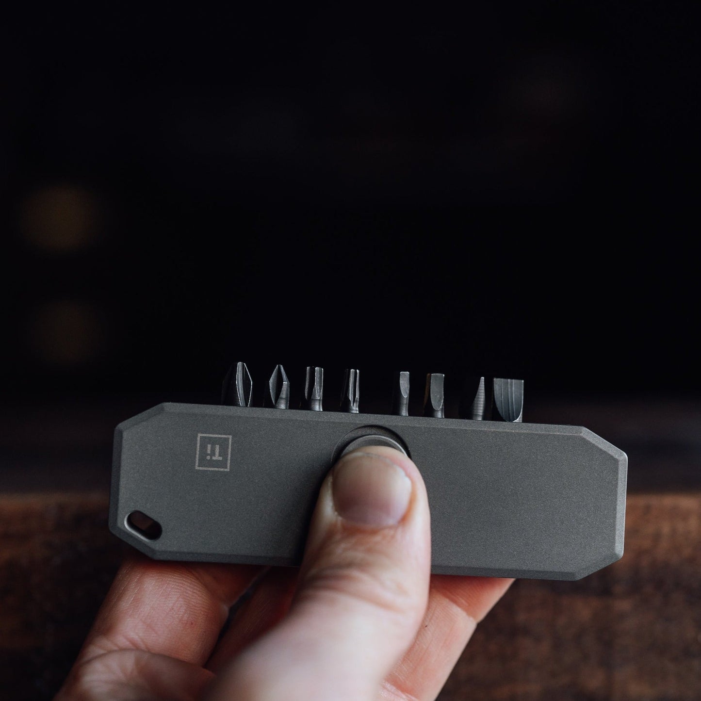 Bit Bar II Titanium EDC Screwdriver Tool With Pocket Clip - Veloce - The App For Watch Collectors