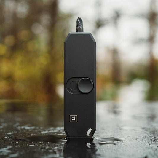 Bit Bar II Titanium EDC Screwdriver Tool With Pocket Clip - Veloce - The App For Watch Collectors