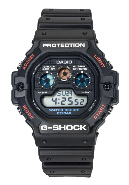 Casio G-Shock Digital Resin Strap Quartz DW-5900U-1 200M Men's Watch