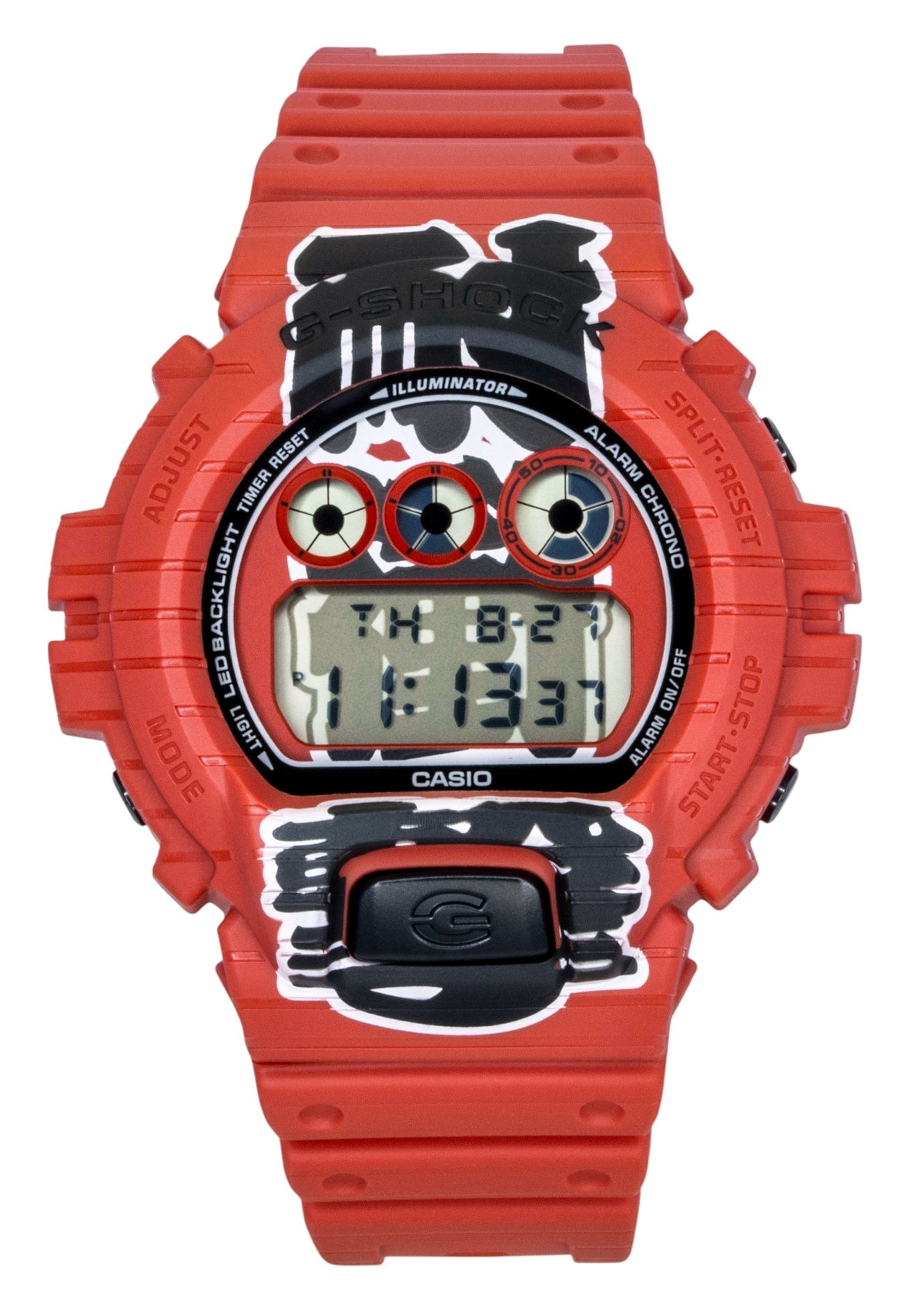 Casio G-Shock Digital Bio-Based Resin Strap Quartz DW-6900AKA-4 200M Men's Watch