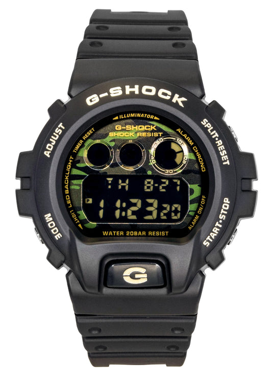 Casio G-Shock Digital Resin Strap Quartz DW-6900CF-1 200M Men's Watch