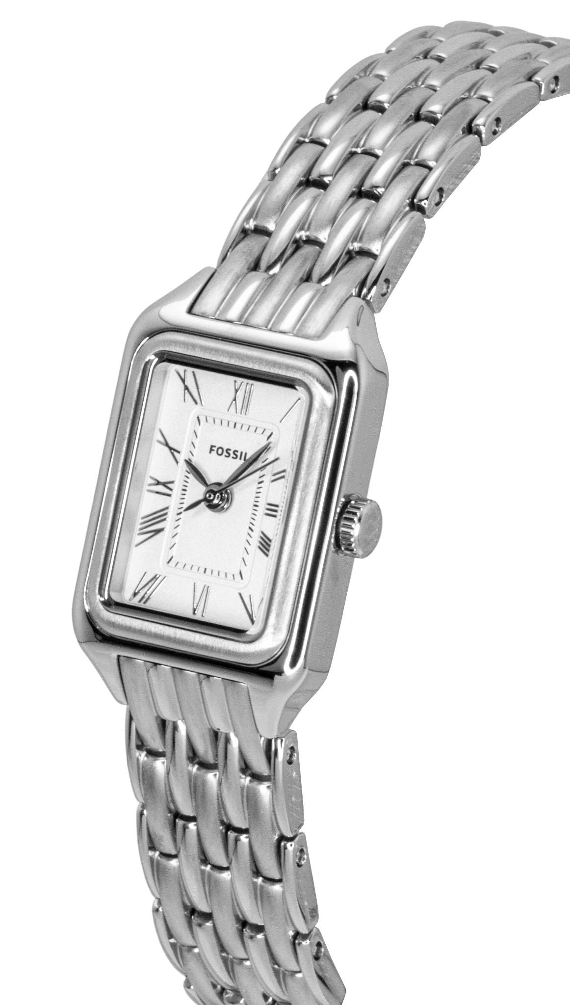Fossil Raquel Mini Stainless Steel White Dial Quartz ES5469 Women's Watch