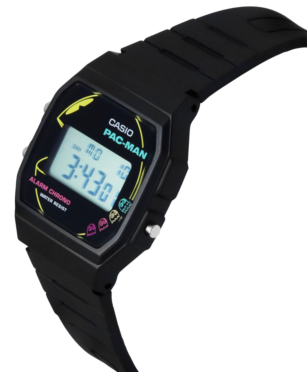 Casio Standard Digital PAC-MAN Collaboration Bio-Based Resin Strap Quartz F-91WPC-1A Unisex Watch