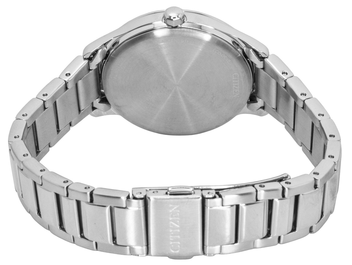 Citizen Elegance White Dial Stainless Steel Eco-Drive FE6121-67A Women's Watch