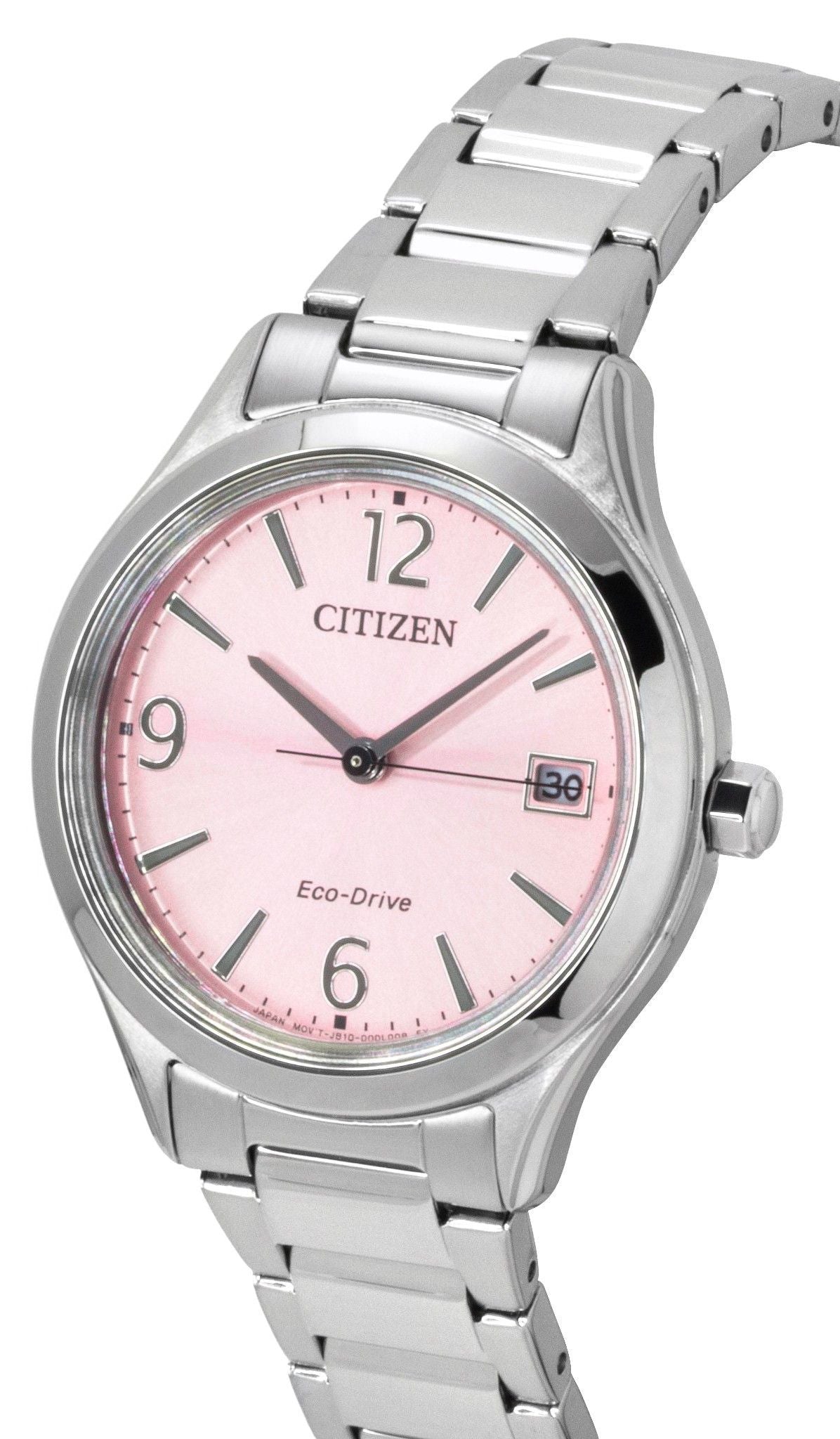 Citizen Eco-Drive Stainless Steel Pink Dial FE6121-67X Women's Watch