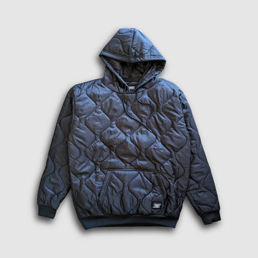 Sherwin Puff Hoodie Black Ripstop Insulated Outerwear - Veloce - The App For Watch Collectors