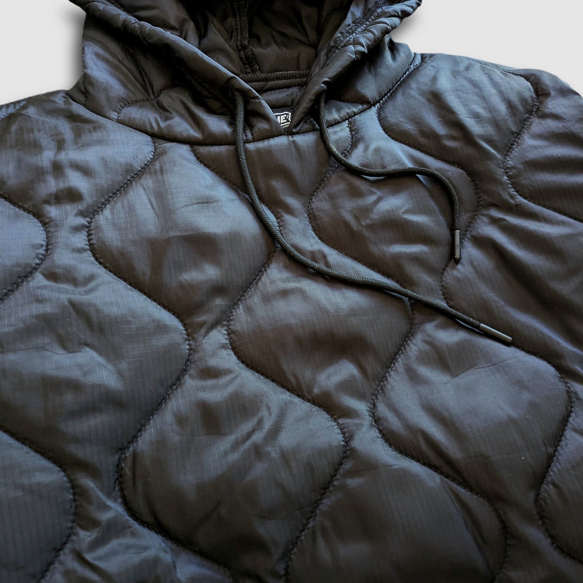 Sherwin Puff Hoodie Black Ripstop Insulated Outerwear - Veloce - The App For Watch Collectors