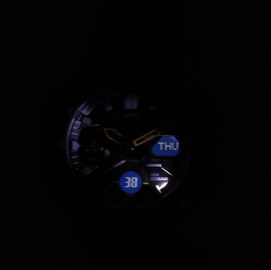 Casio G-Shock Carbon Core Guard Digital Analog Black Dial Quartz GA-2000-1A9 GA2000-1A9 200M Men's Watch