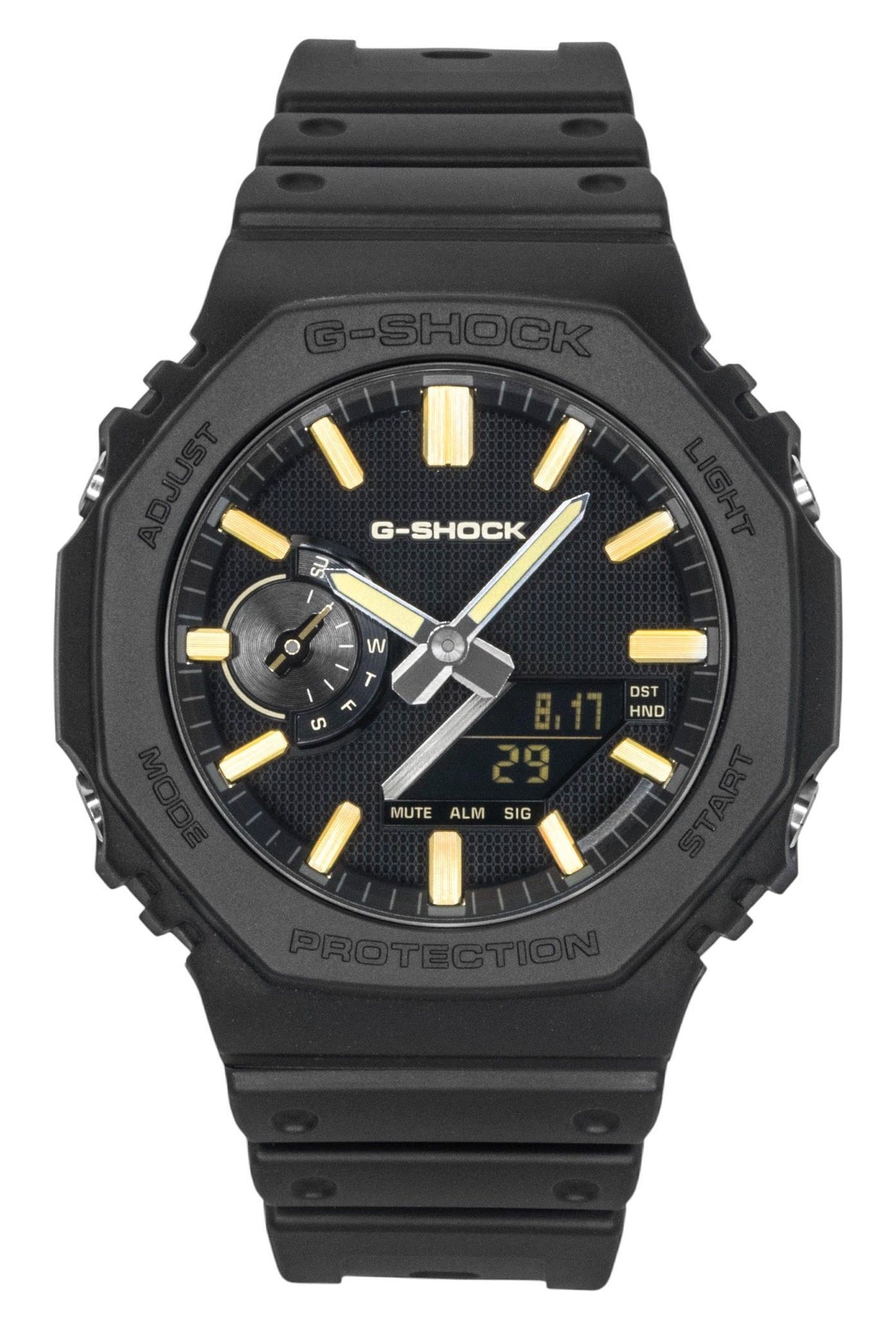 Casio G-Shock Analog Digital Bio-Based Resin Strap Black Dial Quartz GA-2100LXB-1A9 200M Men's Watch