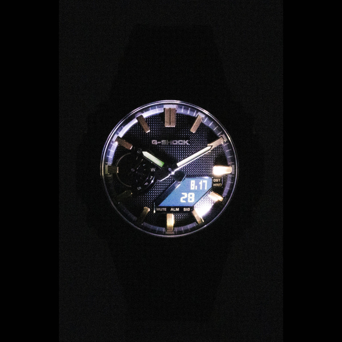 Casio G-Shock Analog Digital Bio-Based Resin Strap Black Dial Quartz GA-2100LXB-1A9 200M Men's Watch