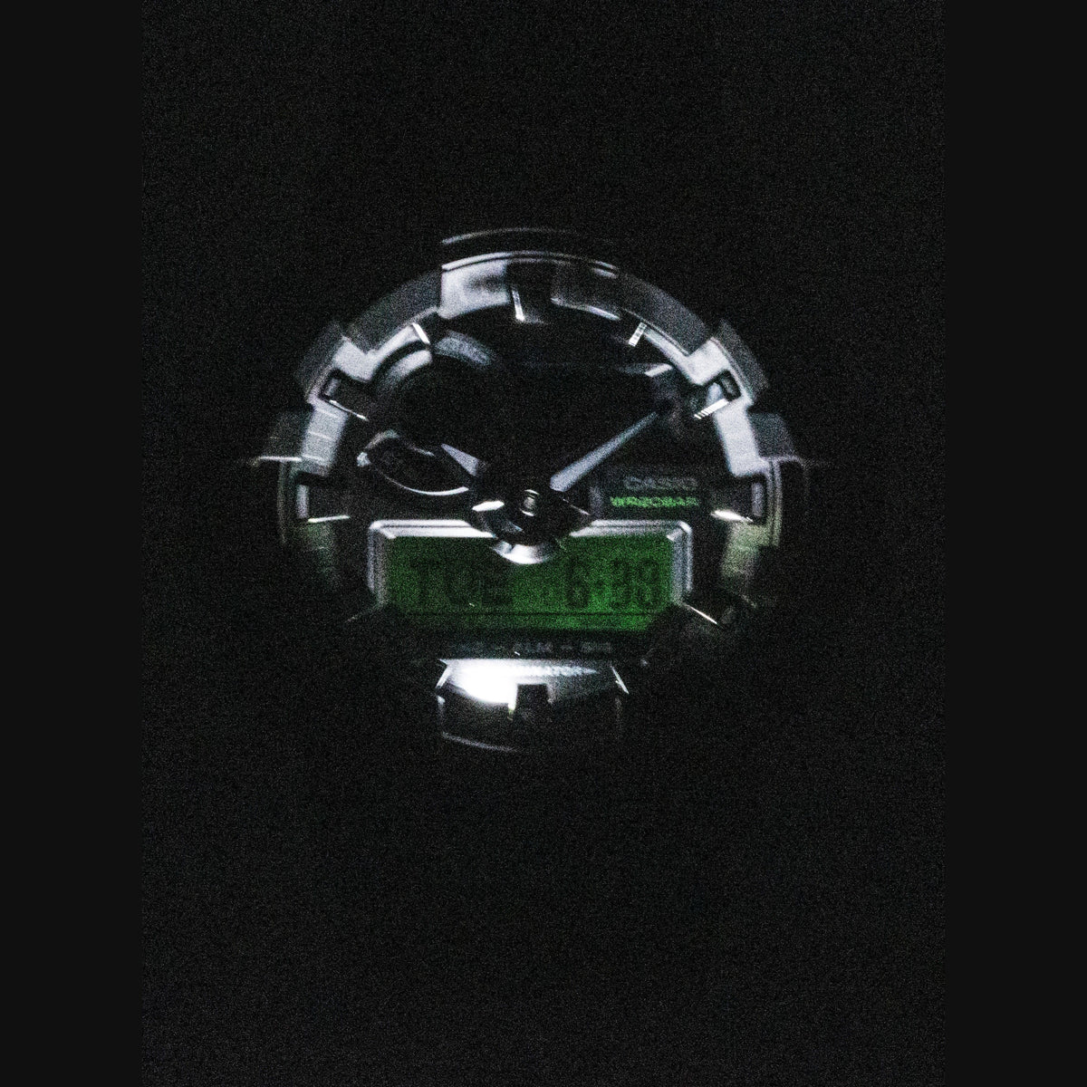 Casio G-Shock Analog Digital Black Dial Resin Quartz GA-700BEG-1A 200M Men's Watch