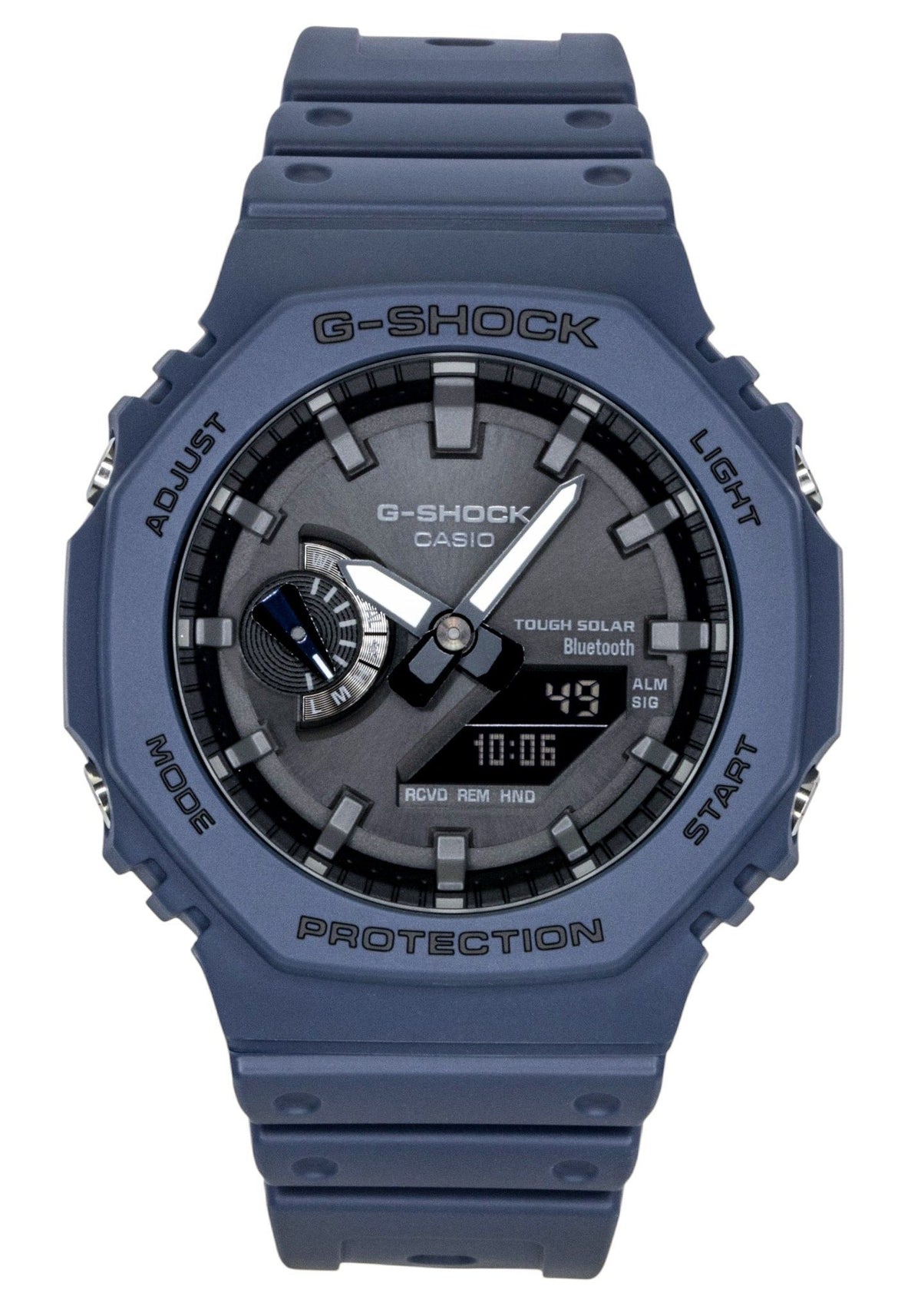 Casio G-Shock Smartphone Link Analog Digital Resin Strap Black Dial Solar GA-B2100-2A 200M Men's Watch
