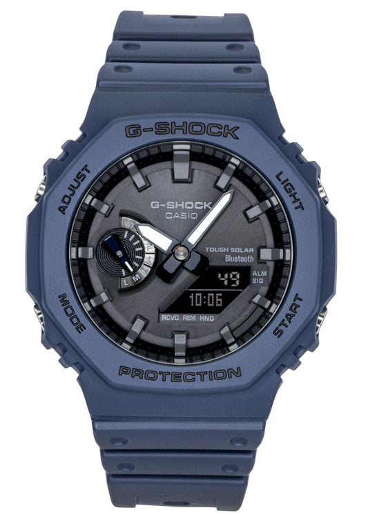Casio G-Shock Smartphone Link Analog Digital Resin Strap Black Dial Solar GA-B2100-2A 200M Men's Watch