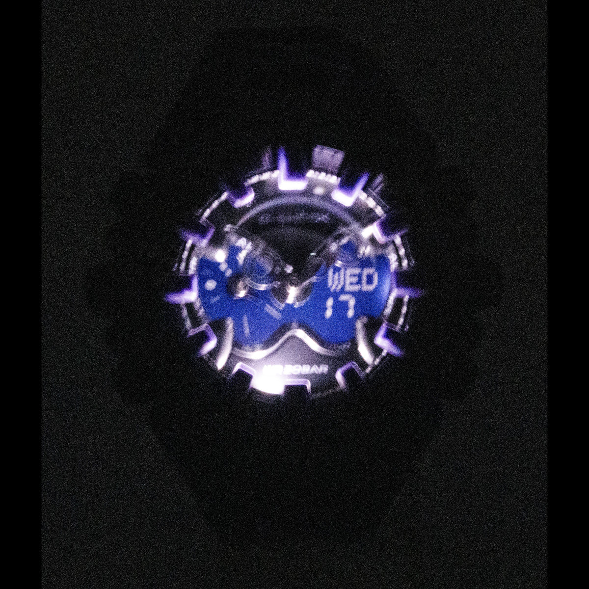 Casio G-Shock Analog Digital Resin Strap Black Dial Quartz GA-V01CMG-6A 200M Men's Watch