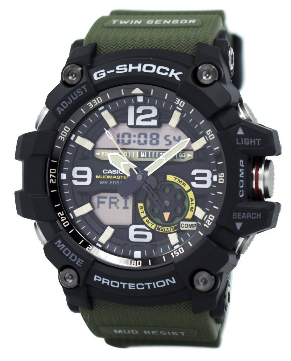 Refurbished Casio G-Shock Mudmaster Analog Digital Twin Sensor GG-1000-1A3 GG1000-1A3 Men's Watch