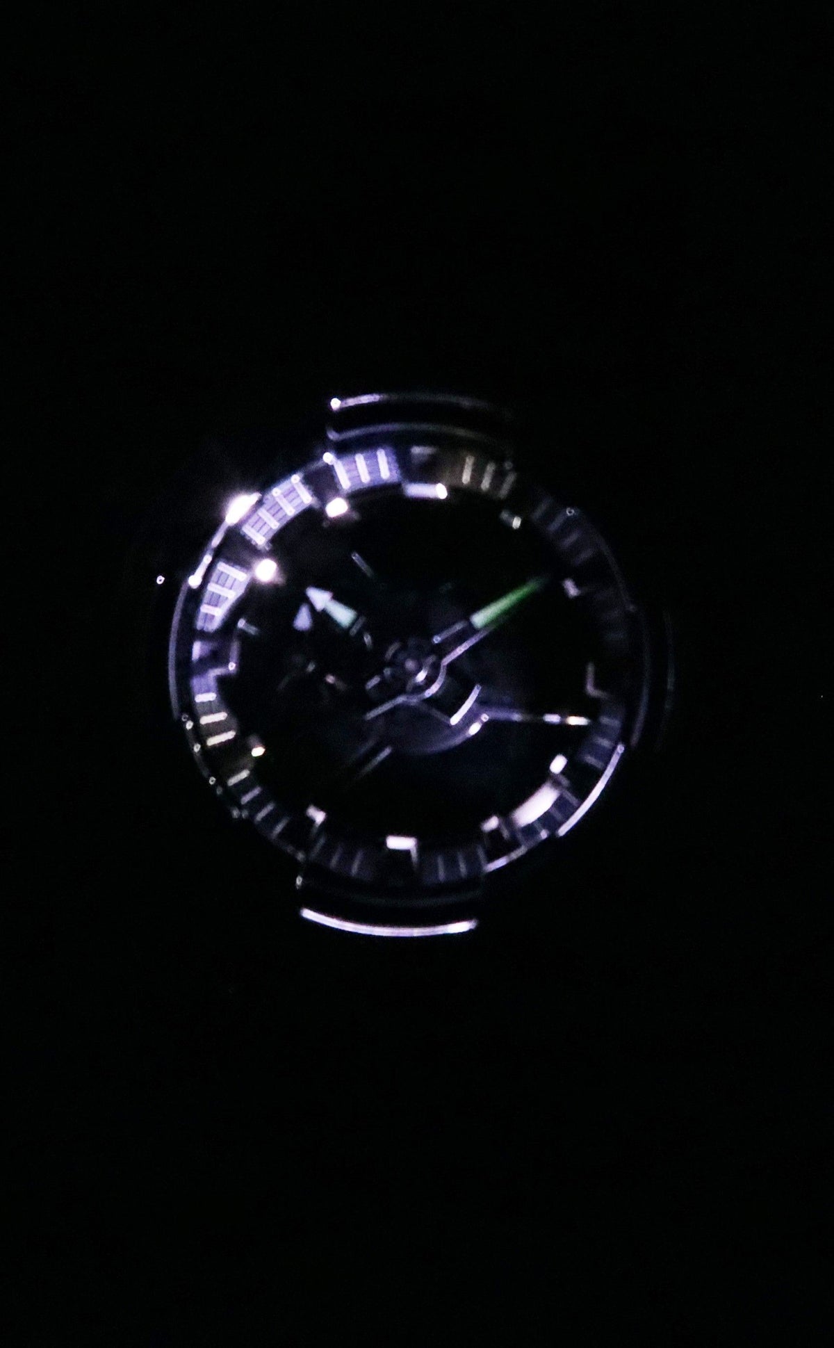 Casio G-Shock G-Steel Analog Digital Grunge Camouflage Resin Strap Black Dial Quartz GM-110GC-1A 200M Men's Watch